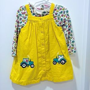 Baby boden dress set
